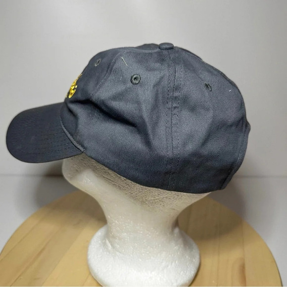 Cabelas Club Mens Adjustablenone Size Fits Most Gray And Gold Embroidering - Picture 6 of 8